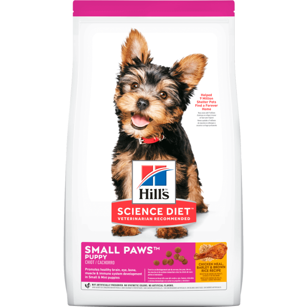 Hills Perro Small Paws Puppy 2.04KG – Q'MASCOTAS